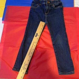 GAP 1969 GIRLS MINI SKINNY JEANS DK COLORED DEMIM